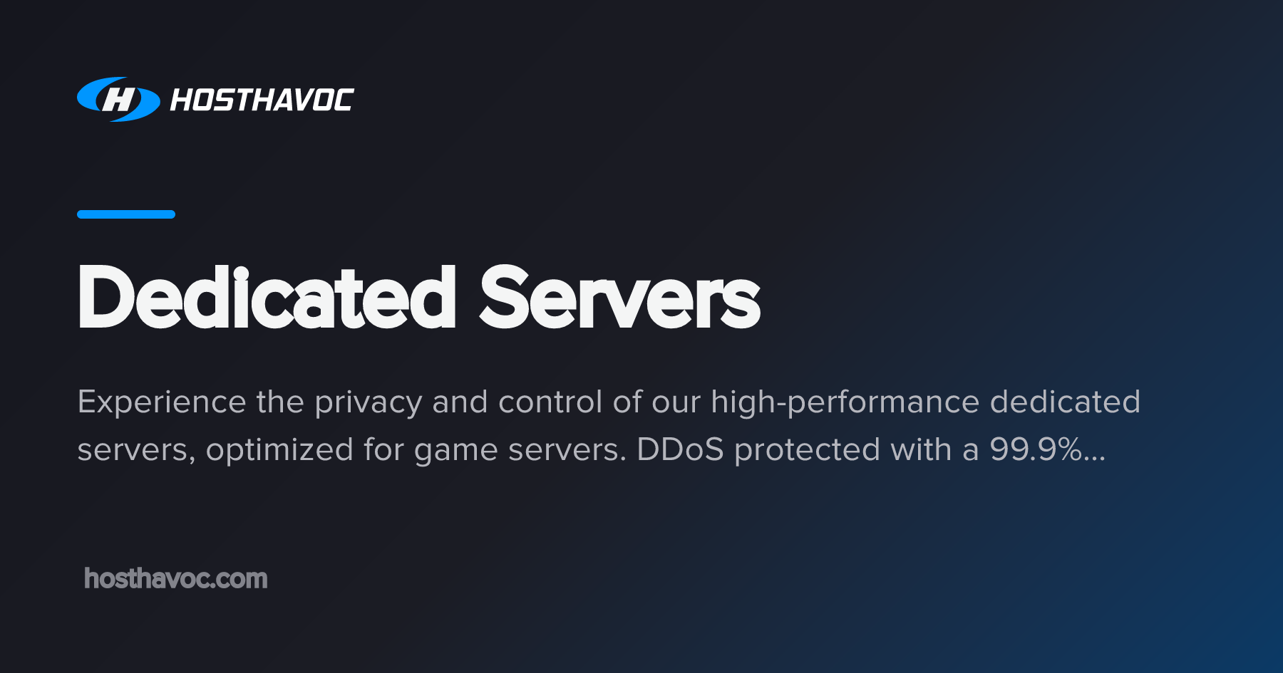 Dedicated Servers | Host Havoc