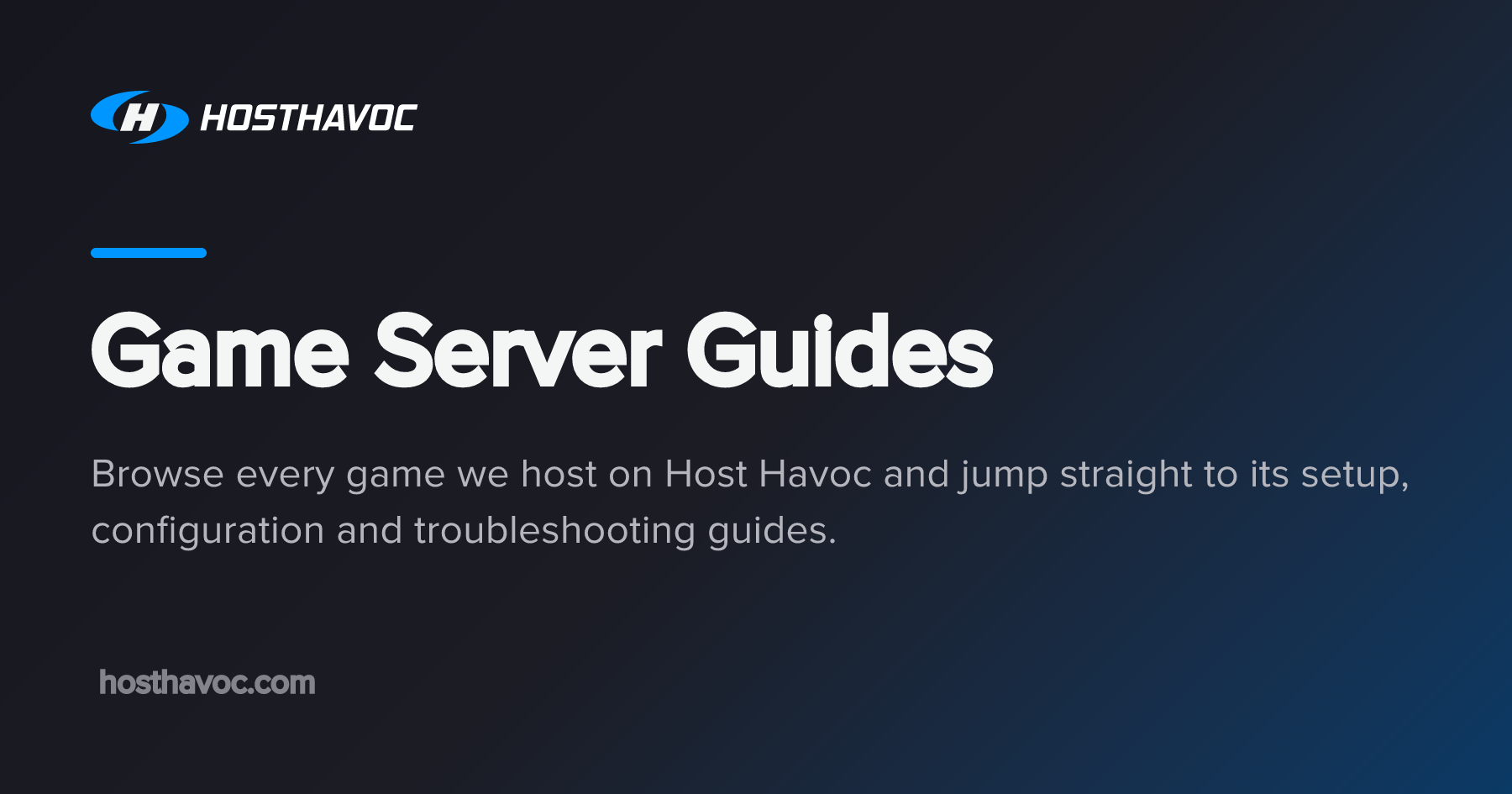 Game Server Guides | Host Havoc