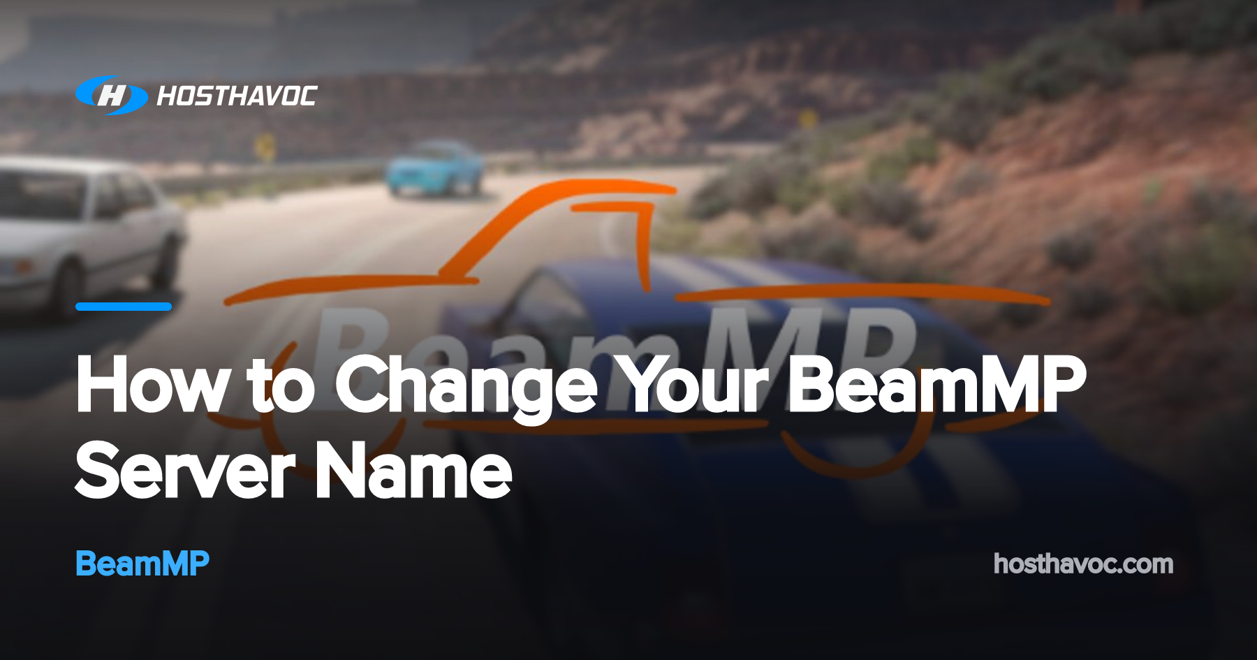 How to Change Your BeamMP Server Name | Host Havoc