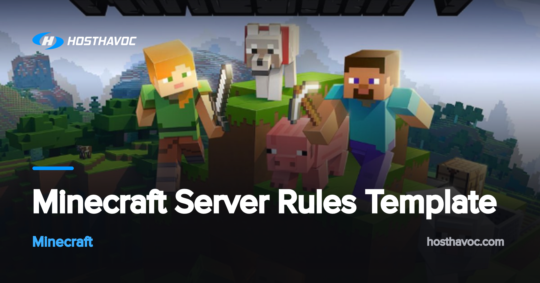 Minecraft Rules. S Minecraft Server Rules Template | Host Havoc