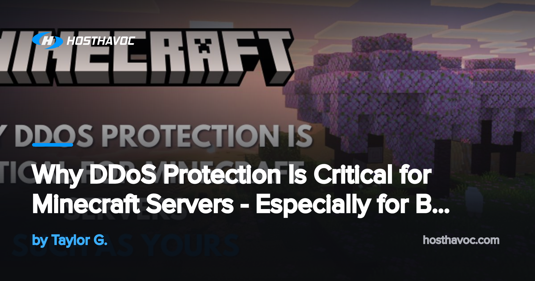 Why DDoS Protection Is Critical for Minecraft Servers - Especially for ...