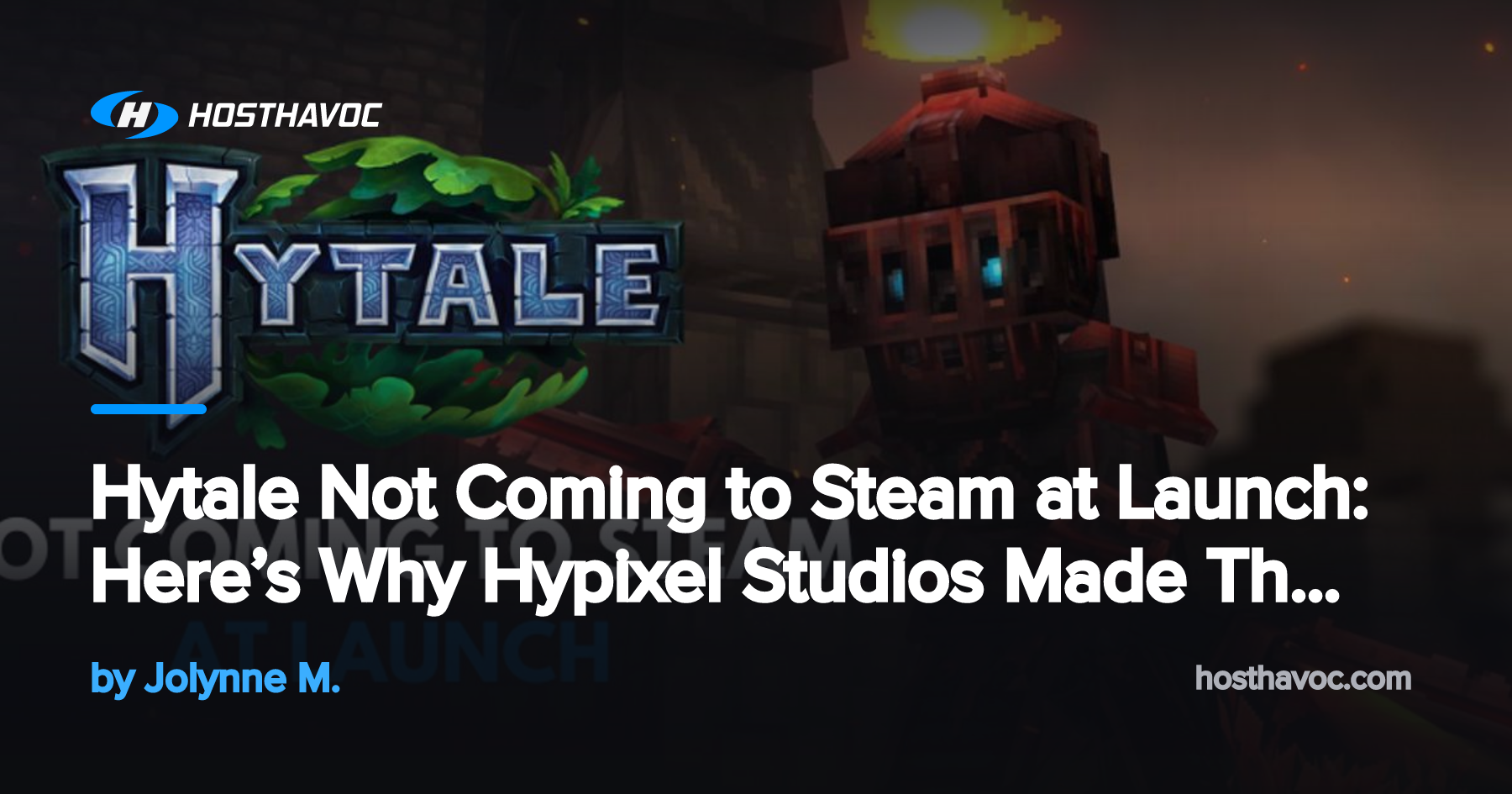 Hytale Not Coming to Steam at Launch: Here’s Why Hypixel Studios Made ...