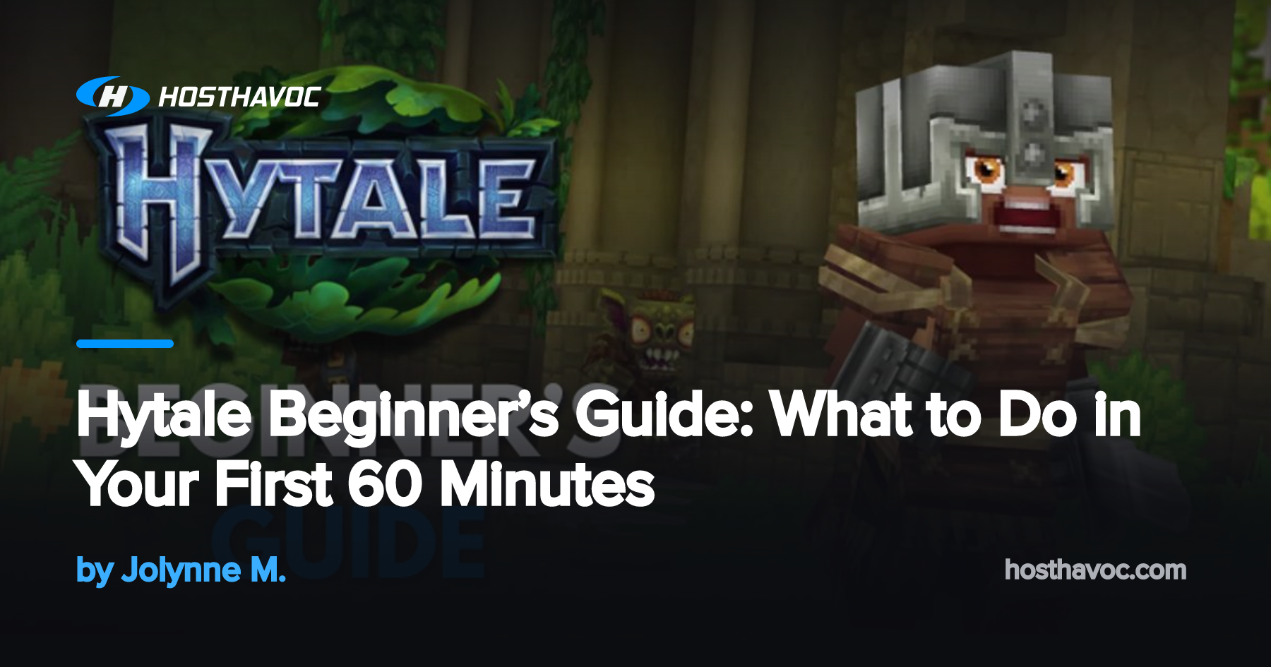 Hytale Beginner’s Guide: What to Do in Your First 60 Minutes | Host Havoc