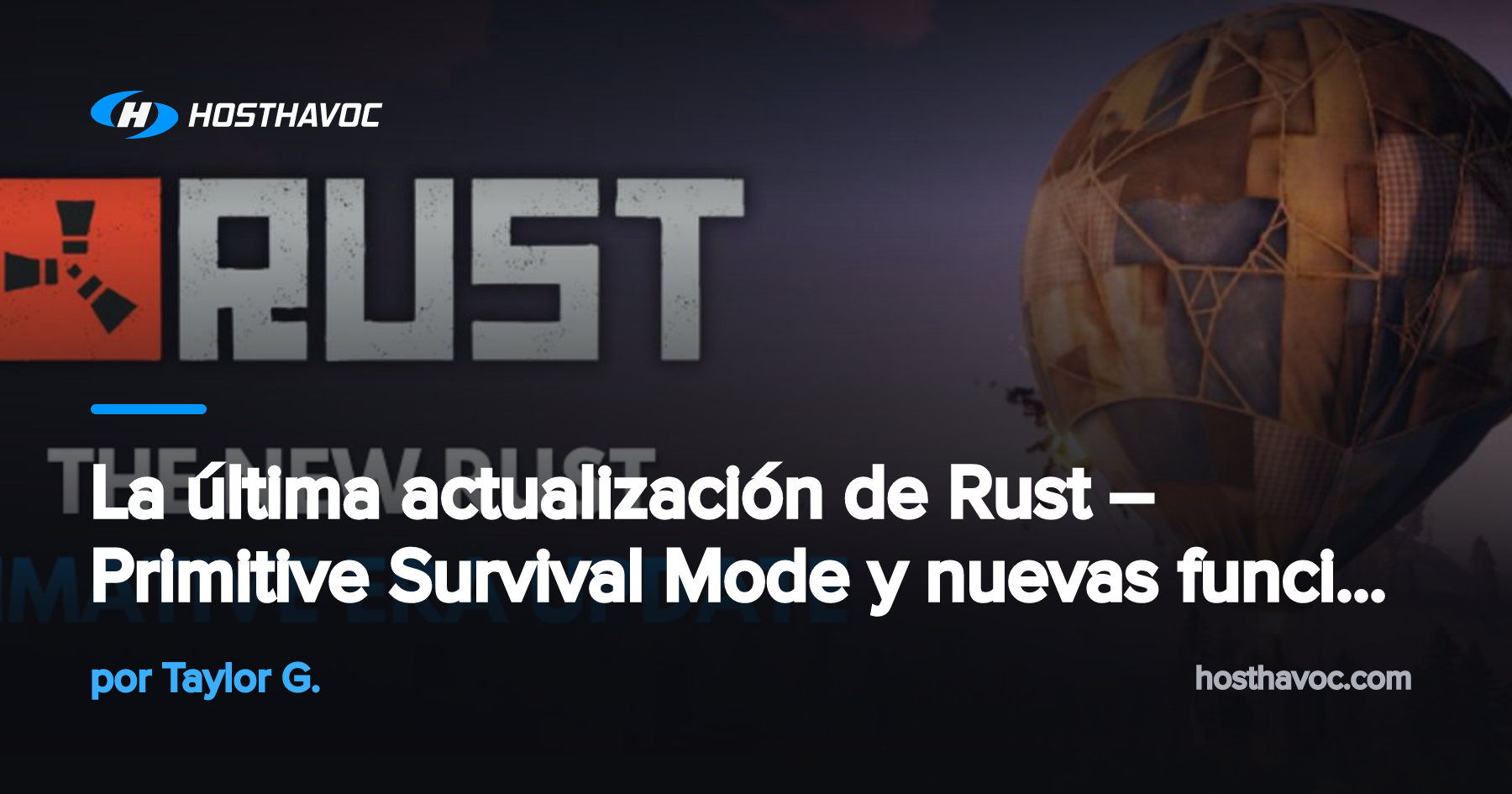 La última actualización de Rust – Primitive Survival Mode y nuevas ...