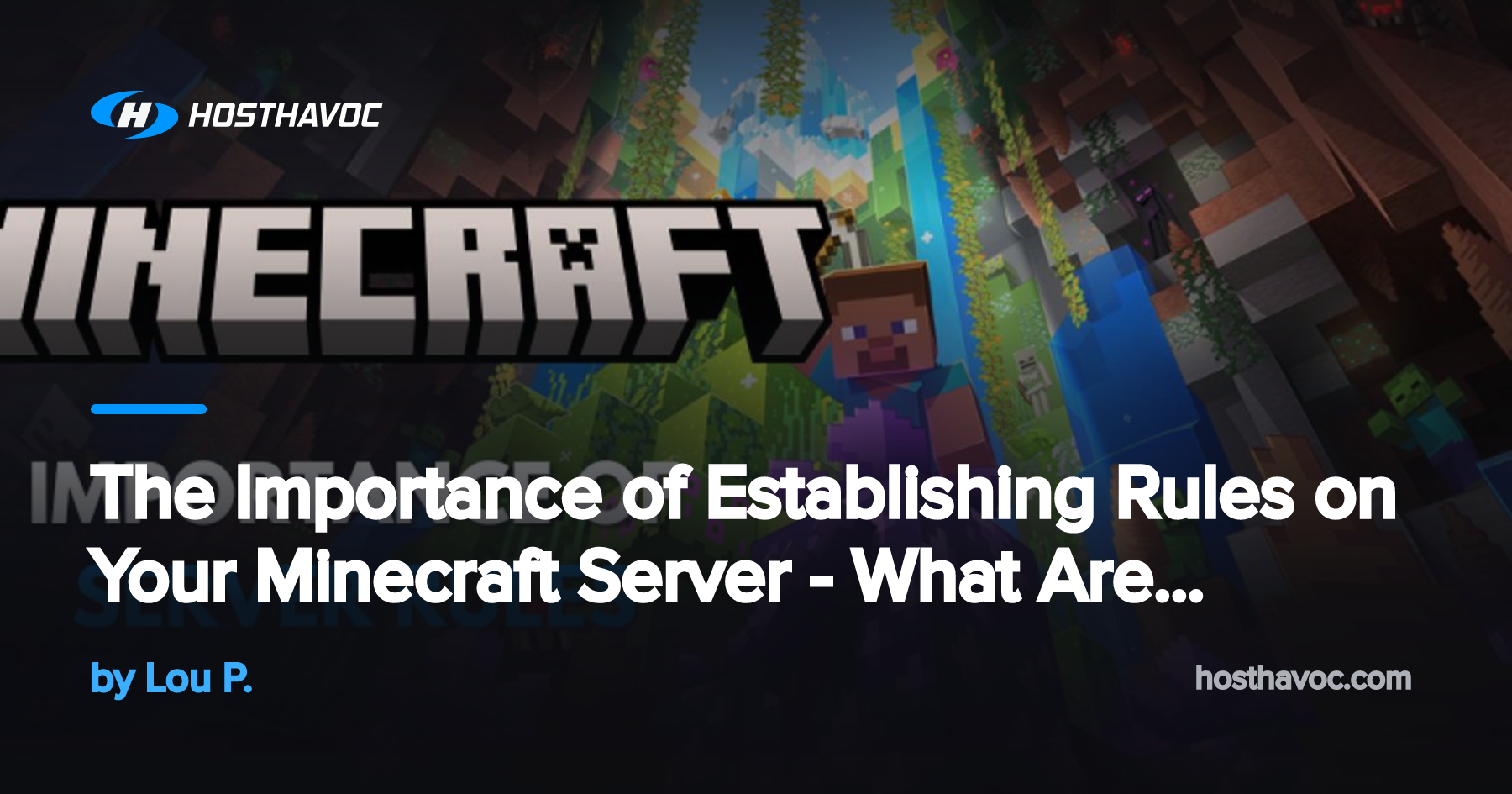 Minecraft Rules. S The Importance of Establishing Rules on Your Minecraft Server - What ...